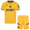 Maillot de Supporter Wolverhampton Wanderers Domicile 2024-25 Pour Enfant